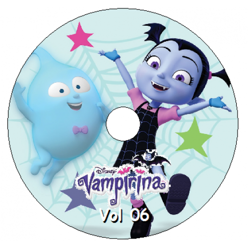 11 DVDs - Vampirina 1a Temp + Ep 2a + Clipes E VampChat